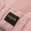 Gorro de punto trenzado
