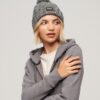 Gorro de punto trenzado