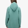 Hooded Metallic Logo Vestido