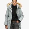 Hooded Parka de piel sintética Everest