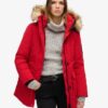 Hooded Parka de piel sintética Everest