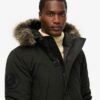Hooded Parka de piel sintética Everest