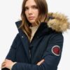Hooded Parka de piel sintética Everest