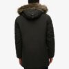 Hooded Parka de piel sintética Everest