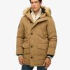 Hooded Parka de piel sintética Everest