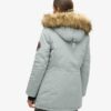 Hooded Parka de piel sintética Everest