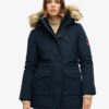Hooded Parka de piel sintética Everest