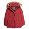 Hooded Parka de piel sintética Everest