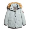 Hooded Parka de piel sintética Everest