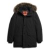 Hooded Parka de piel sintética Everest