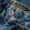 Jeans de talle medio y pierna ancha