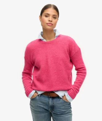 Jersey básico de cuello redondo