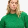 Jersey corto de punto con textura Vintage