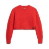 Jersey corto de punto con textura Vintage