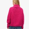 Jersey de cuello alto de punto holgado