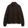 Jersey de cuello alto de punto holgado