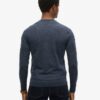 Jersey de cuello redondo de merino