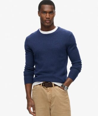 Jersey de cuello redondo Essential Slim Fit