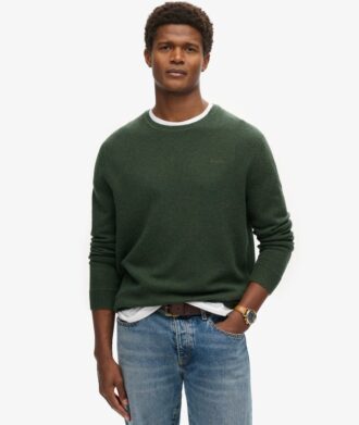 Jersey de cuello redondo Essential Slim Fit