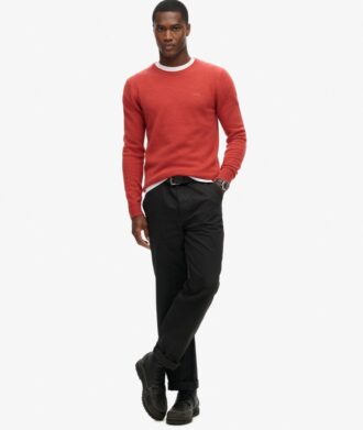 Jersey de cuello redondo Essential Slim Fit