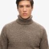 Jersey de cuello vuelto cepillado