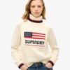 Jersey de cuello vuelto estilo americano