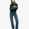 Jersey de cuello vuelto estilo americano