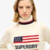Jersey de cuello vuelto estilo americano