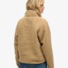 Jersey de forro polar Vintage con media cremallera
