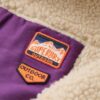 Jersey de forro polar Vintage con media cremallera