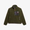 Jersey de forro polar Vintage con media cremallera