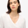 Jersey de manga larga con cuello en V