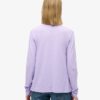 Jersey de manga larga con cuello en V