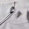 Jersey de merino con media cremallera
