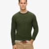 Jersey de punto con cuello redondo y textura