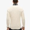 Jersey de punto con cuello redondo y textura