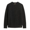 Jersey de punto con cuello redondo y textura