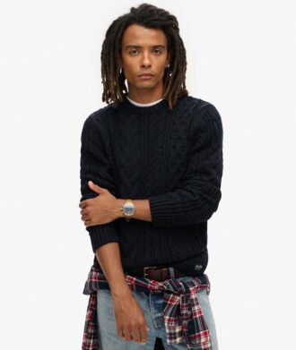 Jersey de punto trenzado Jacob