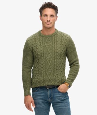Jersey de punto trenzado Jacob