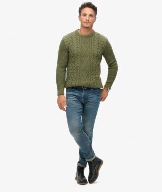 Jersey de punto trenzado Jacob