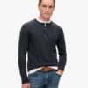 Jersey Henley de manga larga