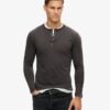 Jersey Henley de manga larga