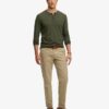 Jersey Henley de manga larga