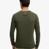 Jersey Henley de manga larga