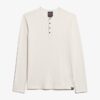 Jersey Henley de manga larga