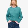 Jersey holgado de punto con cuello redondo