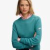 Jersey holgado de punto con cuello redondo