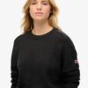 Jersey holgado de punto con cuello redondo