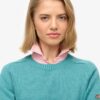 Jersey holgado de punto con cuello redondo