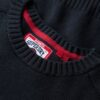 Jersey holgado de punto con cuello redondo